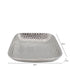 Silver Dimple Ceramic Tray